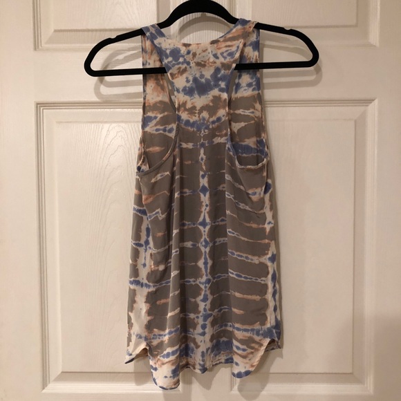 Cynthia Rowley tie dye silk tank - Picture 5 of 6